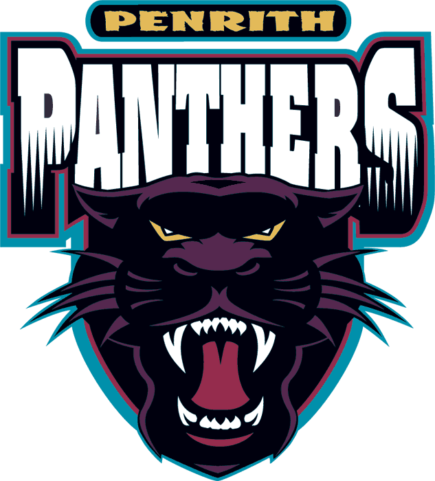 penrith panthers 1998-2012 primary logo iron on transfers for clothing